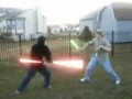 Star Wars Video heimisches Lichtschwert Duell (Englisch)