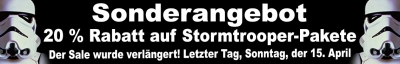 Unverpassbares Angebot: Stormtrooper-Rüstung Sonderaktion bis zum 19. April verlängert