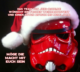 Frohe Weihnachten aus Jedi-Robe 2016