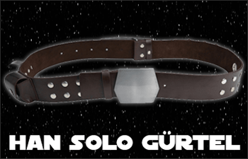Star Wars Han Solo Belt and Holsters available at www.Jedi-Robe.com - The Star Wars Shop