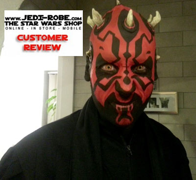 Darth Maul Kostüm Bewertung von Adrian