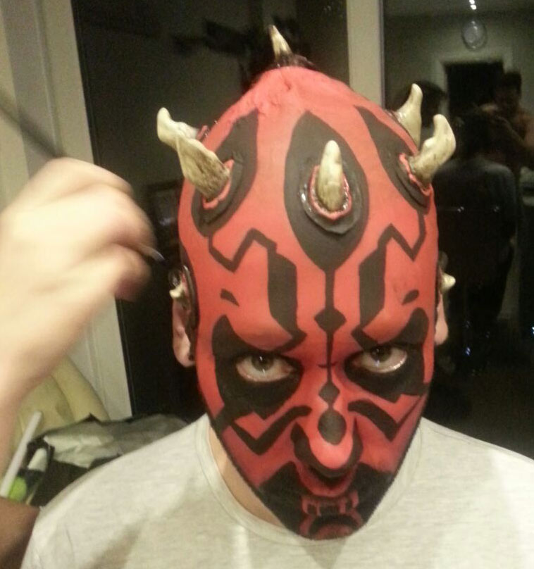 Darth Maul Kostüm Bewertung von Adrian Tattoos