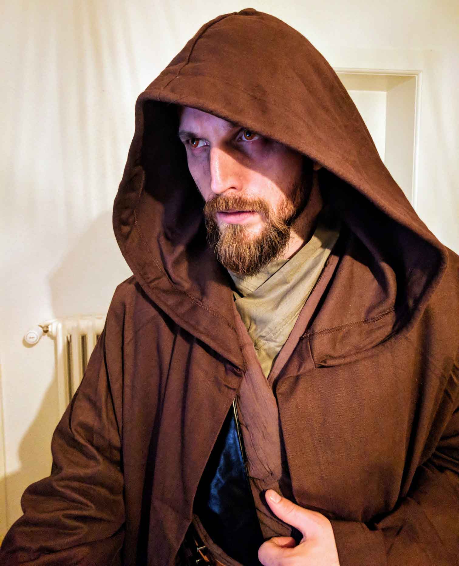 Obi-Wan Kenobi Blue Lightsaber Replica Costume Review Camille