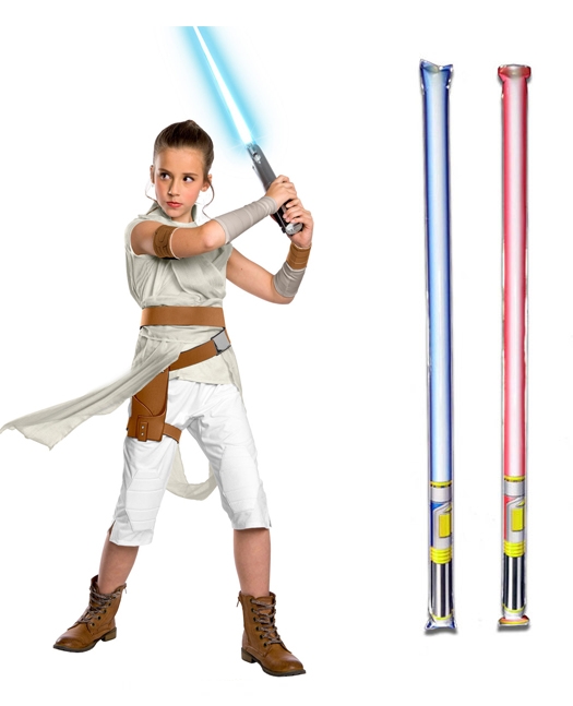 school Aanmoediging Extreem STAR WARS KOSTÜME: : Star Wars Kostüme für Kinder - Der Aufstieg Skywalkers  - Rey - MIT ZWEI KOSTENLOSEN LICHTSCHWERTERN