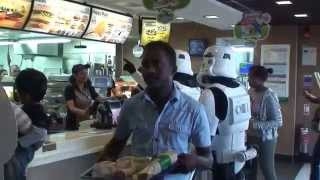 Star Wars Stormtroopers Love a Big Mac and Fries.... Funny